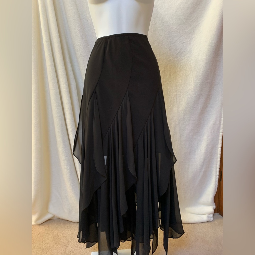 Joseph Ribkoff chiffon & jersey skirt for your inner rockstar!